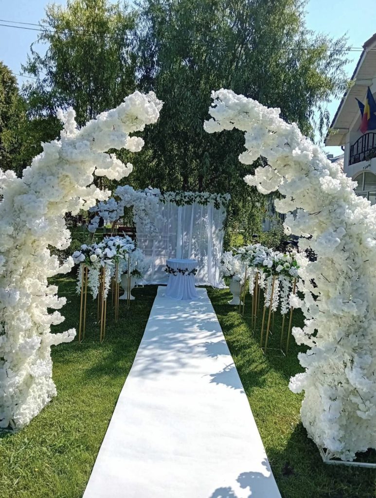 flores en una boda en Asturias